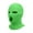 Fluorescent Green #011, variant on Qcmgmg 3 Holes Ski Mask Full Face Cover Outdoor Balaclava Winter Knitted Neck Gaiter for Halloween Sports Cycling Black