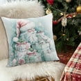 thumbnail image 6 of ChicYu 17.7x17.7 in Christmas Pillowcovers Holiday Decorative Sofa Cushion Cases Festive Themed Pillowcovers for Living Room Holiday Setup, 6 of 6