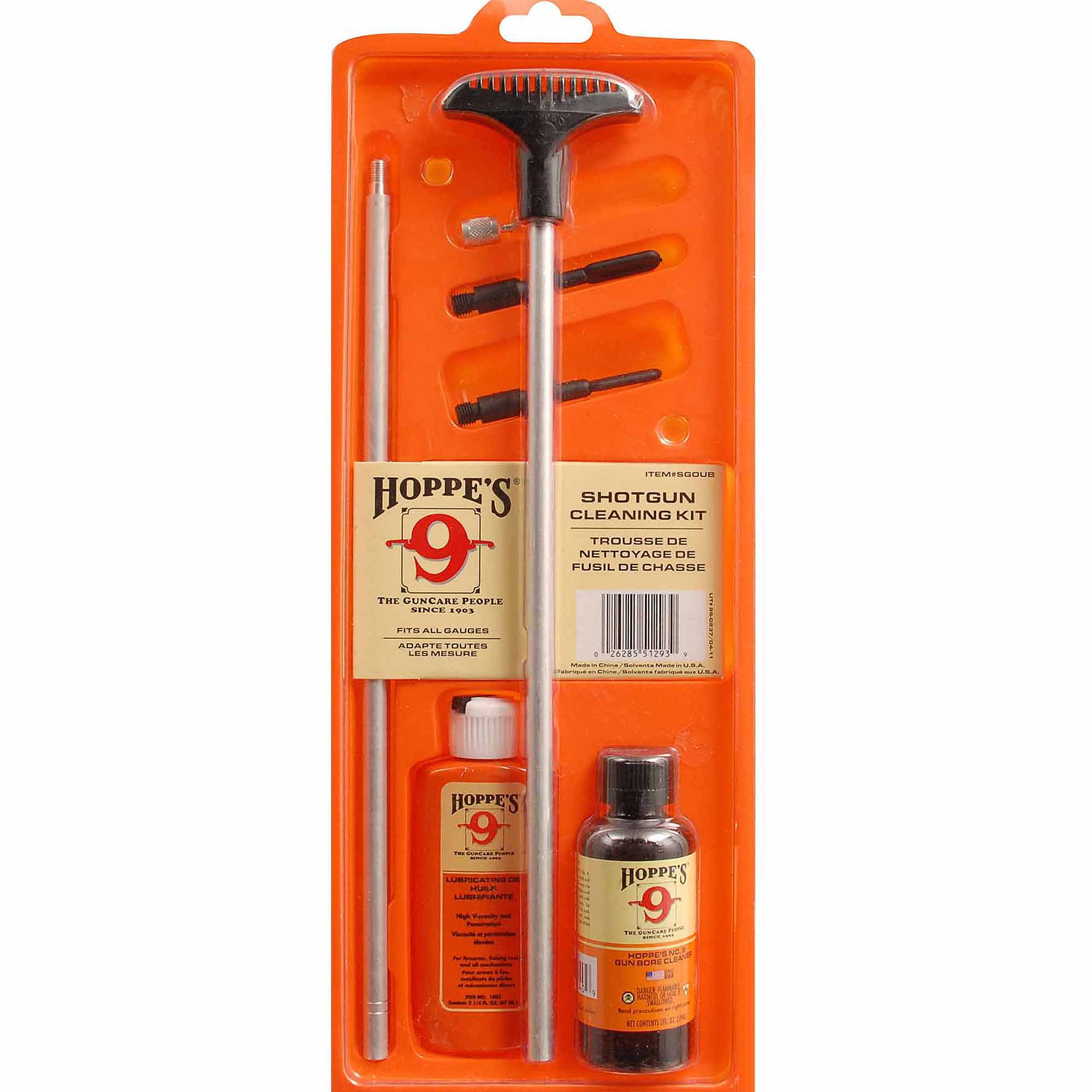Hoppe's Shotgun Cleaning Kit with Aluminum Rod, All Gauges by Hoppe'S