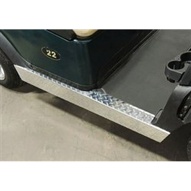 Club Car Precedent Golf Cart Diamond Plate Rocker Panels