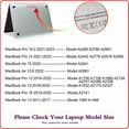 thumbnail image 3 of 2023 Laptop Cases for MacBook Pro 14 M3 Cover M2 Pro 13 M1 16 A2485 16.2 A2991 PC Case for Air 13 2020 A2337 13.6 15 A2941 Shell Crystal Pink T Air 15 2023, 3 of 6