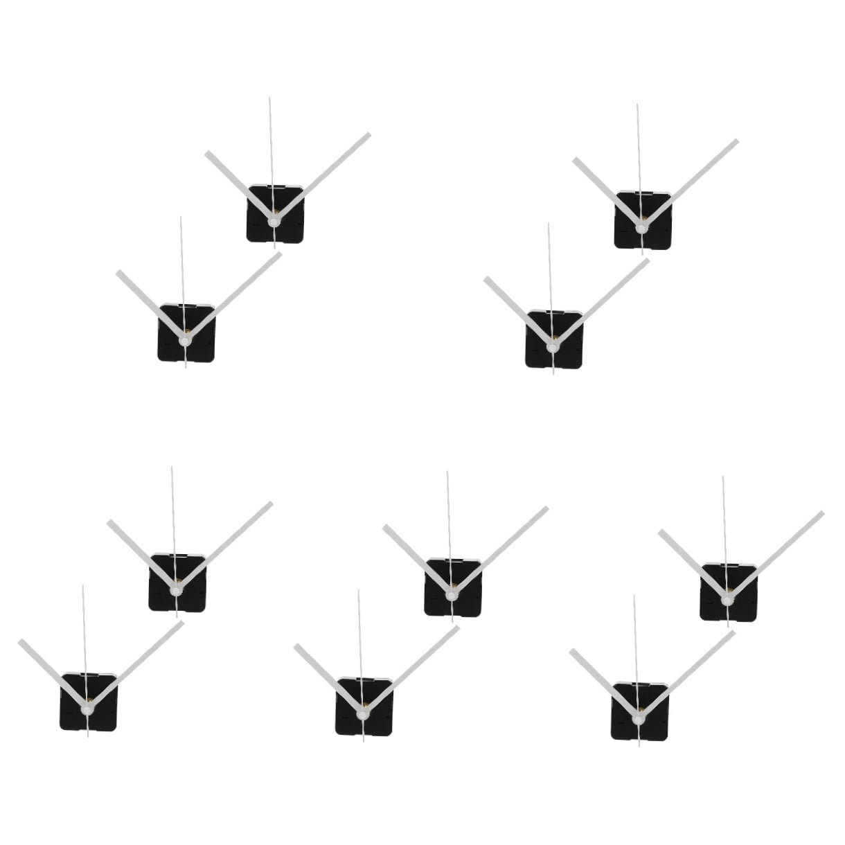 Masteelf 10 pcs  Mute Clock Movement Clock Part Useful Quartz Clock Movement Clock Part