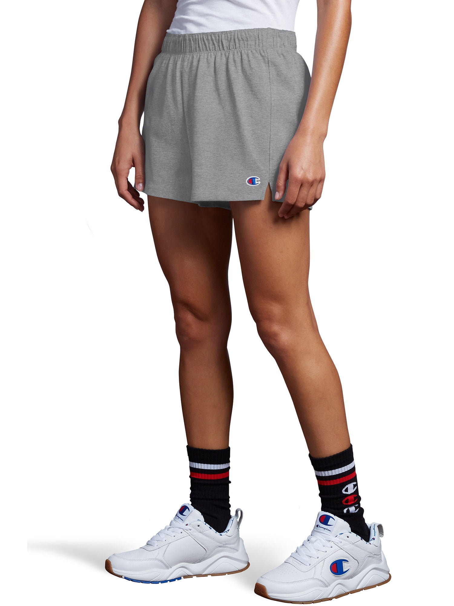 champion all over print shorts