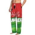 thumbnail image 2 of Balery Watermelon Hello Summer print Men's Pajama Pants,Ultra Lightweight Pjs,Lounge Pant-Small, 2 of 9