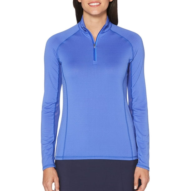 Download Callaway Women's Cooling Long Sleeve Mock Golf Polo ...