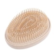 thumbnail image 1 of Plastic Egg Shape Hair Brush Knot Proof Massage Comb for Home Office, 1 of 7