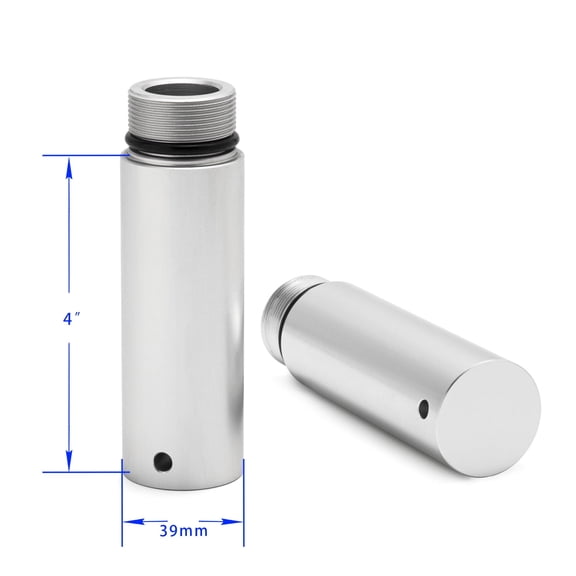 Stainless Steel 39mm Fork Tube Front End 4" Extension for 94-Up Dyna Super Glide