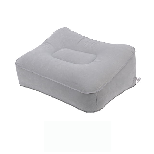 Knee Travel Foot Rest Pillow Height Fast Inflating Leg Knee Pillow for Adult Kids Airplane