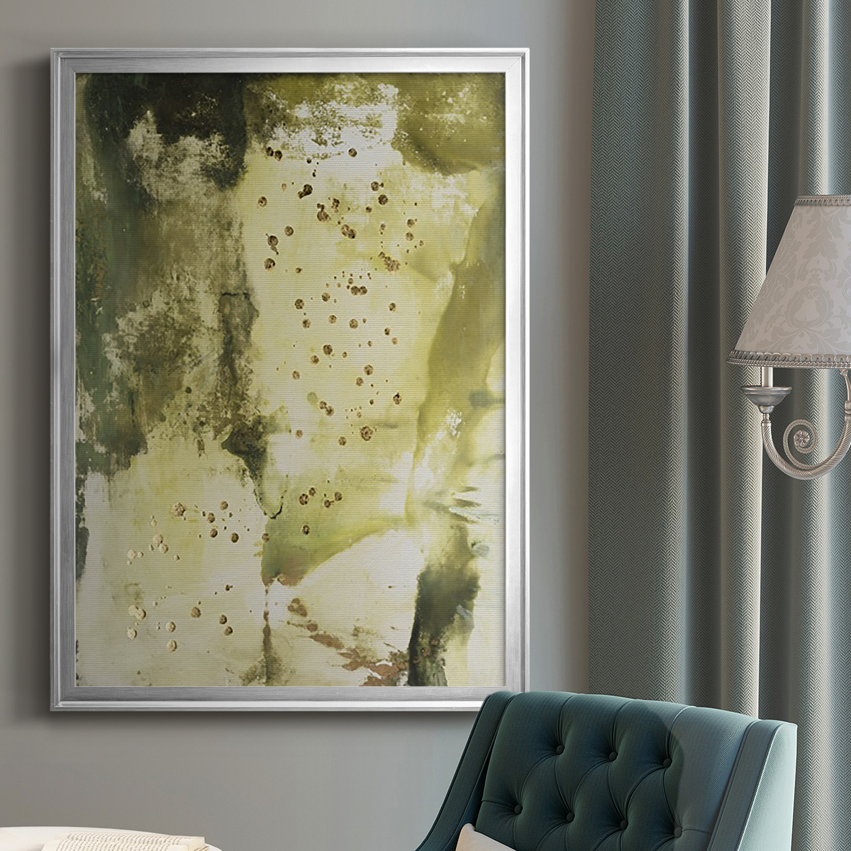 Canyon Diptych II Premium Framed Print, in Gold, Black, or Silver - Ready to Hang