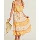 thumbnail image 1 of TEELYNN vestidos de verano con tirantes de rayón rosa con estampado floral vestido de playa gitano sexy sin mangas vestidos de mujer boho vestidos 2019 vestido de verano, 1 of 5
