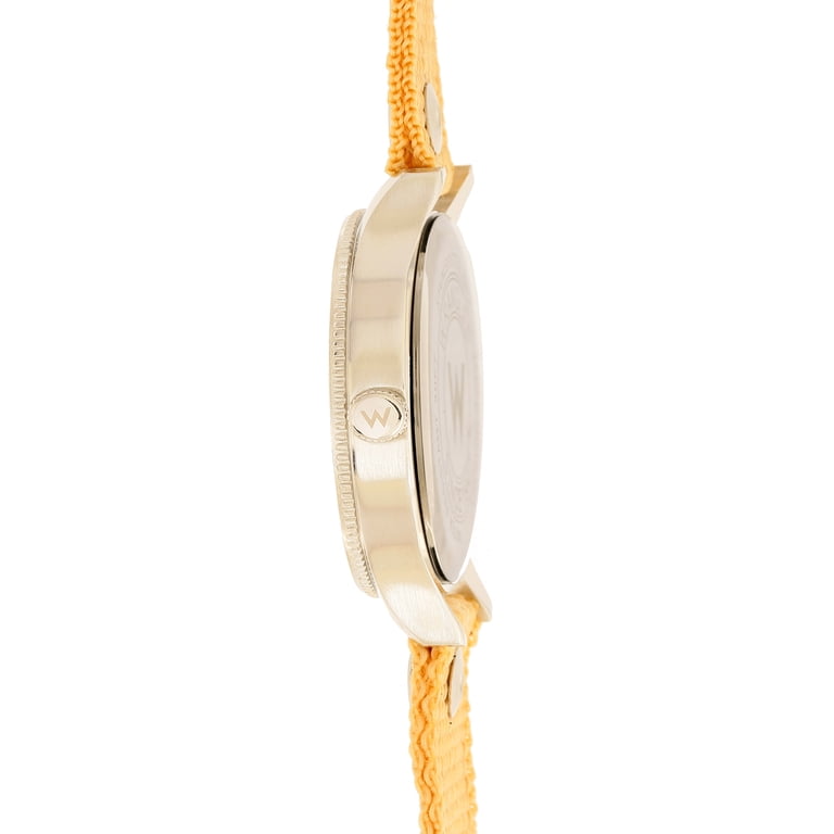 Wrangler 48mm Round Golden Dial, Natural Wheat Colored Strap  display picture 1