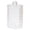 Clear, variant on Acrylic Qtip Holder Dispenser for Cotton Swabs,Balls,Pads,Floss Picks,Small Transparent Canister Apothecary Jar with Handle and Lid,Bathroom Essentials Accessories,Vanity Makeup Organizer