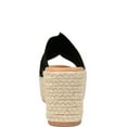 thumbnail image 4 of Brinley Co. Womens Platform Espadrille Slide, 4 of 7