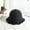Dark Grey, variant on Lazy Wind Wool Knit Fisherman’S Hat Autumn And Winter Thick Warm Wool Hat, Female Japanese Art Hat Basin Hat