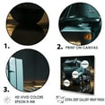thumbnail image 3 of Designart "Harmonic Abstract Giant Truck" Truck Floater Framed Canvas Prints, 3 of 5