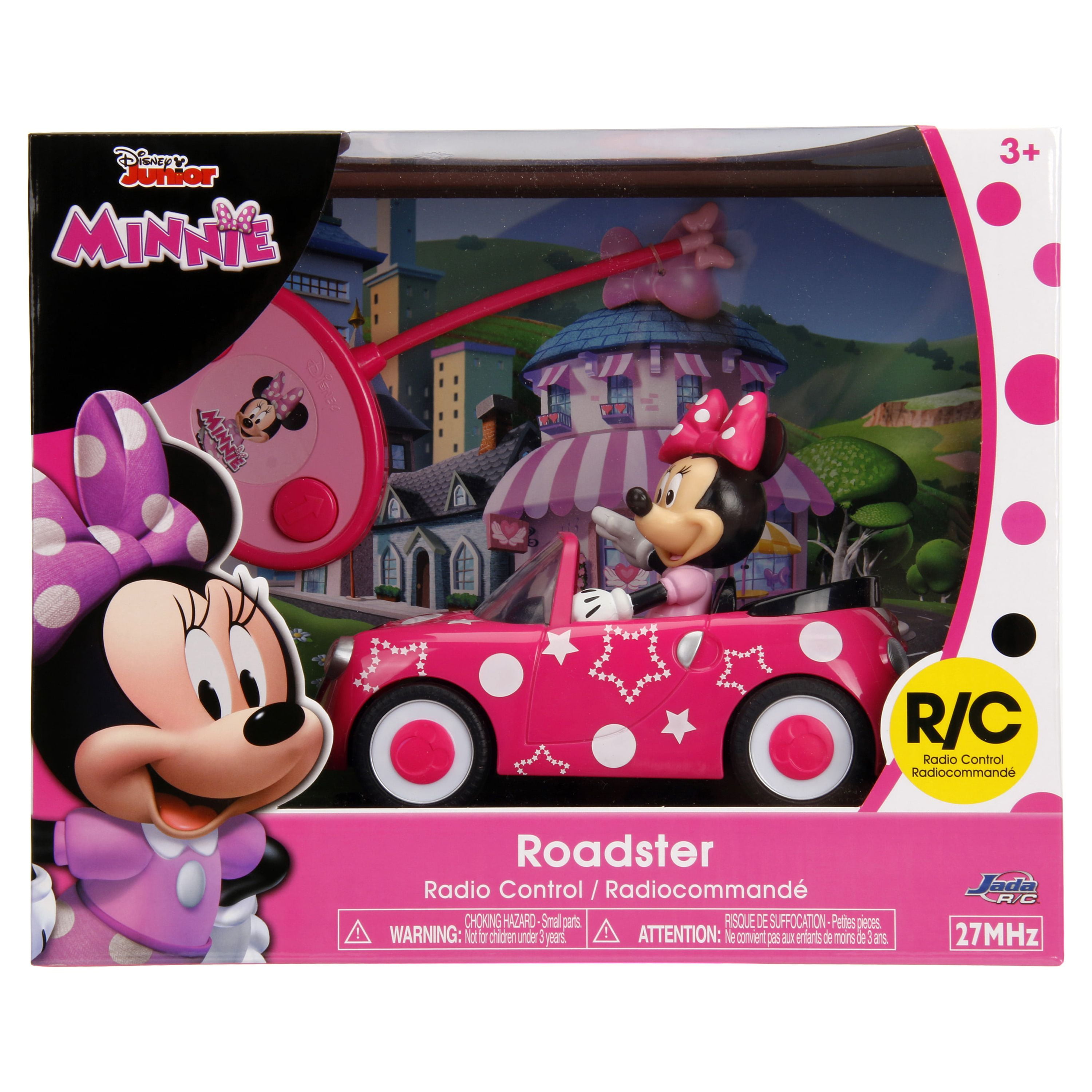 Jada Majorette Disney - RC Minnie Roadster - Voiture Télécommandée - Jada