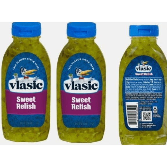 Squeezable Homestyle Sweet Relish 3 Bottles 9 fl oz Each