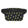 thumbnail image 3 of Fotbe Avocado Cangurera Cuadrada con Estampado de Doble Capa, Bolsa de Cintura Ajustable Mini para Hombres y Mujeres, 3 of 9