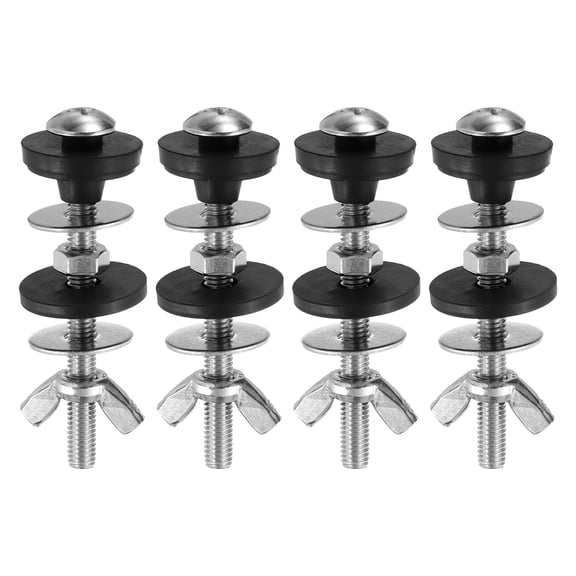 4Pack Toilet Tank Screws Kit, Stainless Steel Bolts for Toilet Mounting