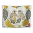 thumbnail image 5 of Orinice Birds Leaves Heart Tapestry Wall Hanging Unique Style Graphic Tapestries Home Decor Art for Living Room Bedroom 60x50inch, 5 of 6