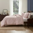 thumbnail image 6 of LammaLoe Queen Comforter set, 3 Piece Floral Bedding Comforter Set with Sheets, Bed in a Bag, Pink, 6 of 7