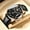 209 Rose Shell Black Surface, variant on Full-automatic Waterproof Luminous Calendar Watch