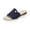 Shoes # Blue, variant on Flatform Wedges for Women Open Toe Slip On Slide Sandals Wide Single Band Denim Texture Espadrille Sole Casual Summer Everyday Walking Vacation Mules