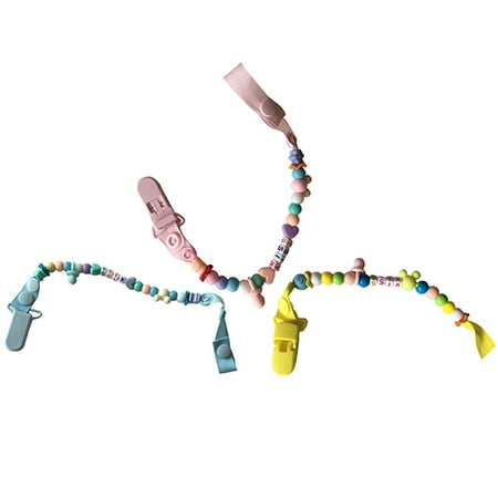 HiCoup Toddler Baby Boys Girls Dummy Pacifier Clip Chain Holder Soother Nipple Strap