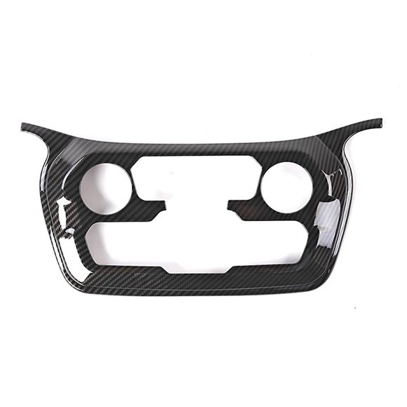 Center Console Control Panel Cover Trim For 2018-2022 Jeep Renegade Accessories Abs Carbon Fiber