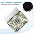 thumbnail image 2 of FORMRS 15"-15.6" Laptop Sleeve Protective Case Soft Carrying Quilted Computer Bag Cover, Retro Flower, 2 of 7