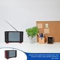 thumbnail image 3 of unbranded 1Ud De Televisión De Resina Negro Retro Para Hogar Vintage, 3 of 7