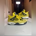 thumbnail image 1 of Nike Air Jordan 4 Rétro "Lightning" Jaune 2021 Taille Homme 10 CT8527-700, 1 of 5