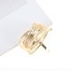 thumbnail image 5 of Ofertas Únicas 1 Pc Clip para Cabello con Hebilla de Cola de Caballo Líneas Irregulares para Mujeres Tono Dorado, 5 of 6