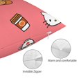 thumbnail image 6 of Hello Kitty Throw Pillow Cover Decoration Pillow Case Cushion for Home Sofa Couch Queen Size 20x30 Inch, 6 of 7