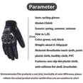 thumbnail image 4 of Summer Motorcycle Gloves Touch Screen Anti-Impact Windproof Scooter Gloves Unisex Mid Season Breathable Touch Screen, 4 of 4