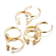 thumbnail image 4 of HomeKingdee 7 Pcs Astral Ring Set - Fashion Alloy Gold Color​ Starry Knuckle Rings for Women Wedding Party Jewelry Gifts, 4 of 5