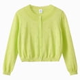 thumbnail image 2 of Gibobby Sweater Unisex Toddler Baby Girls 0-12 Months 2t 3t 4t 5t Toddler Long Sleeve Button Front Cardigan Sweaters Casual Kids Fall Winter Clothes(3-4 Years,Yellow), 2 of 5