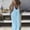 *Light Blue, variant on U Womens Backless Slip Maxi Dress,Oversized Loose Plain Summer Sleeveless Long Maxi Dress Light Blue,Womens Plus M