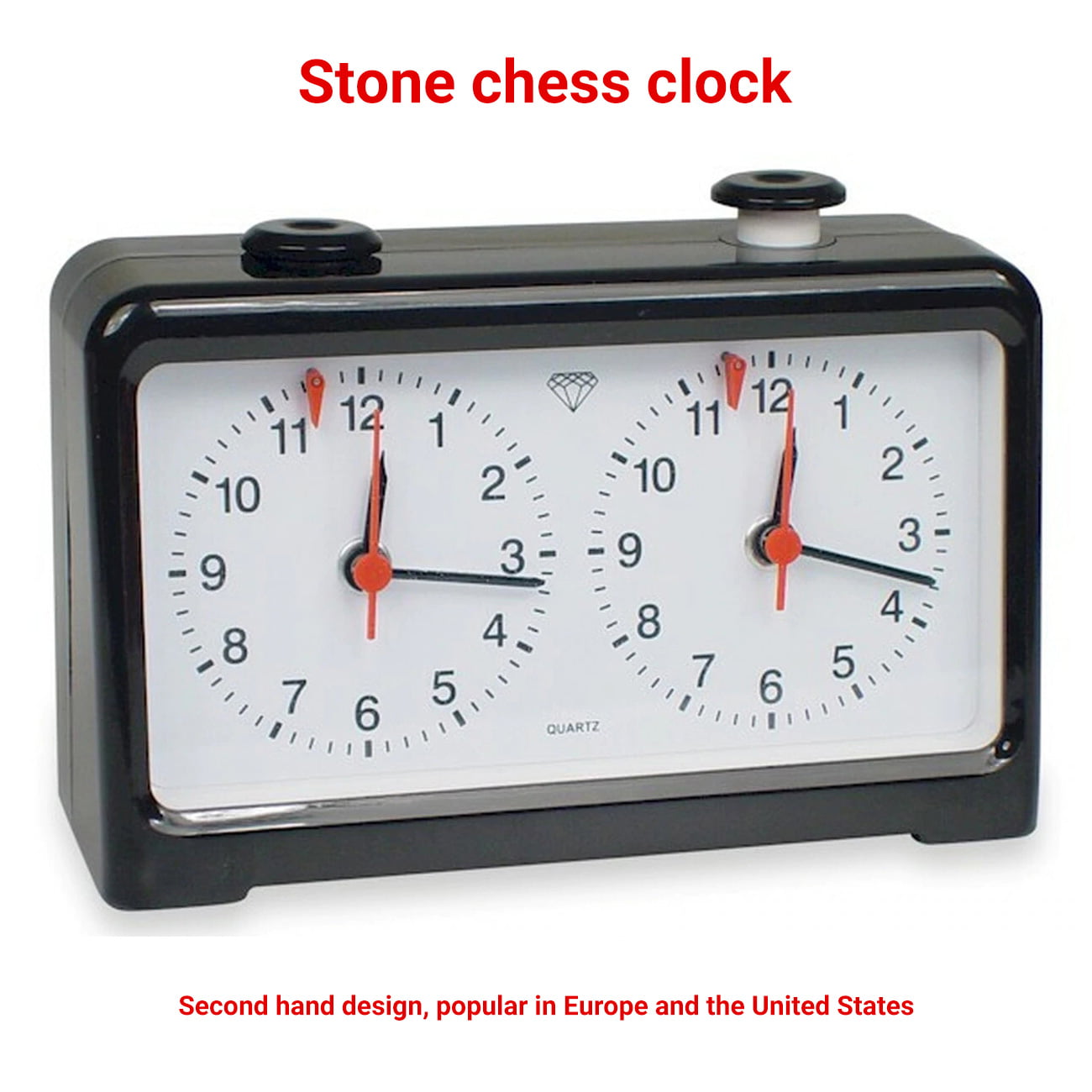 Chess Clock Multifuctional Digital Board Count Up Down Chess Games Alarm Timer 