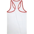 thumbnail image 2 of Men's Racer Back Tank Top With Contrast Binding Slim Fit Gym Athletic Sportswear, 2 of 3