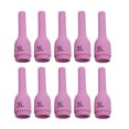 thumbnail image 1 of MasteelfCA 10PCS Long Ceramic Nozzle 796F70 3L Welding Torch Porcelain Mouth Nozzle Protection Sleeve Compatible with WP-9/20/25, 1 of 8