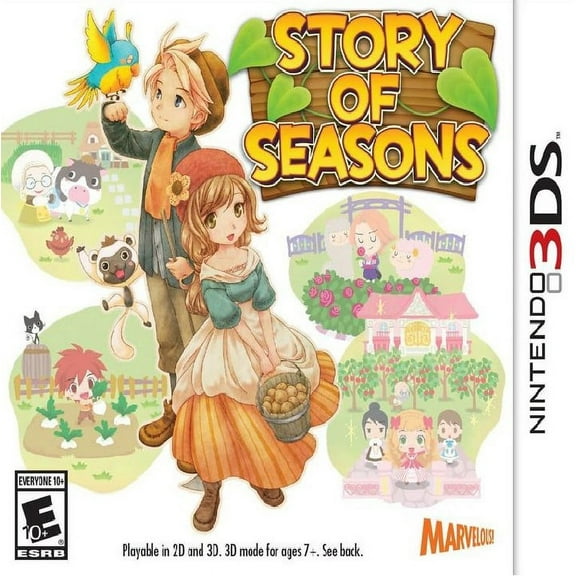 Restored Story of Seasons (Nintendo 3DS, 2015) Farming Game (Refurbished)