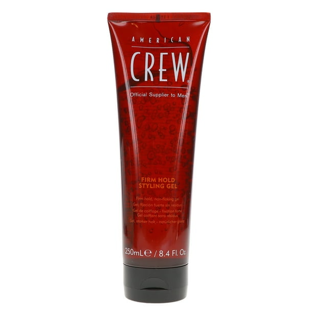 American Crew Official Supplier to Men Nourishing Dandruff Relief  Thickening Firm Hold Squeeze Hair Styling Gel,  fl oz 