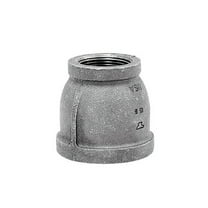 Anvil International 1-1/2 in. FPT X 3/4 in. D FPT Black Malleable Iron Reducing Coupling