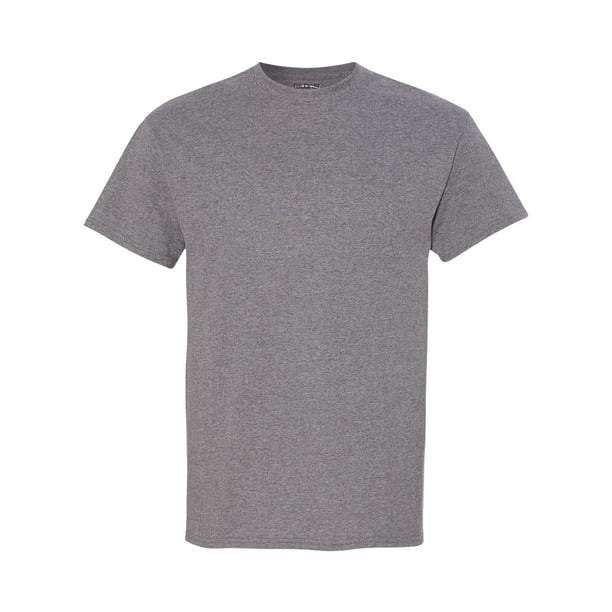 Gildan - Gildan 8000 Men's DryBlend Fashion T-Shirts - Graphite Heather ...