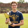thumbnail image 3 of Mens Funny T Shirts Bad At Sports Sarcastic Fitness Tee for Men Graphic Tees, 3 of 8