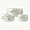 3PCS-White Ceramic, variant on ShangDemonMaster White Ceramic Planter Set of 3 Indoor Plant Pots Matte Glazed Stoneware 5.9, 4.9 & 3.9 Inch