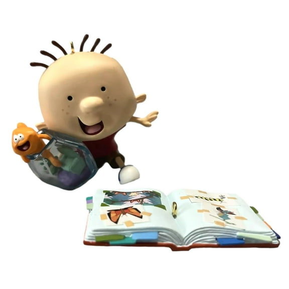 Hallmark Disney Pixars Luigi Guido Race Fans Mini Set Of 2 Christmas Ornament