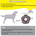 thumbnail image 5 of Waxgamo Dog Cone for medium Dogs, Comfortable Inflatable Soft Alternative After Surgery, Elizabethan Donut Collar for Recovery, Different Sizes for Cats, Medium and Small Dogs (L) ﻿ ﻿, 5 of 7
