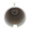 thumbnail image 4 of Westbrass D311-50 5-1/2" Reach Brass Tub Spout with Nose Diverter, Powder Coat White, 4 of 6